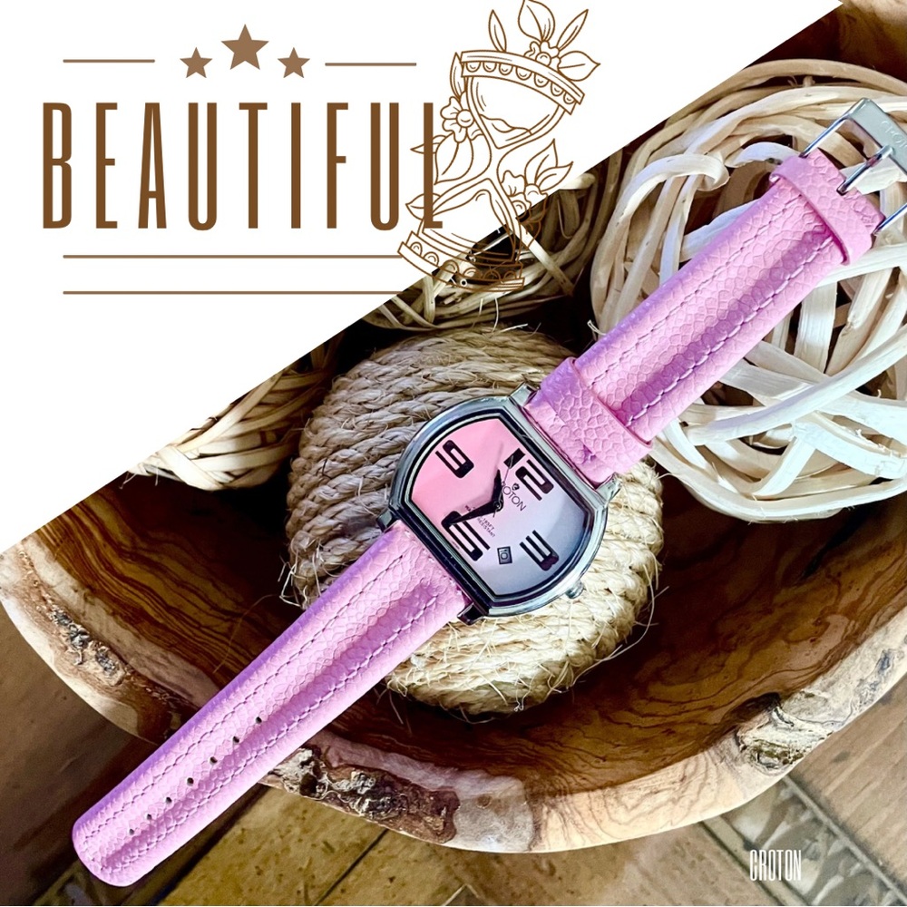 Croton Pink Women's Watch